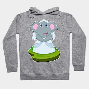 Elephant Bride Veil Wedding Hoodie